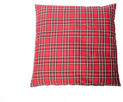 texpot Kissenbezug 40 x 40 cm Schottenkaro Reißverschluss Tartan kariert Kissenhülle Dekokissen Sofakissen