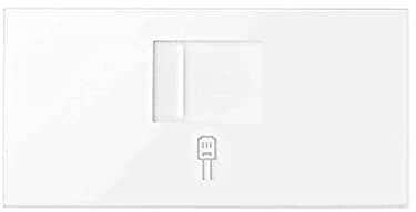 Simon 10000005-130 placa de pared y cubierta de interruptor Blanco