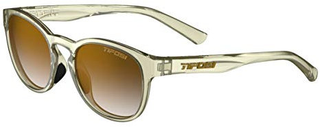 Tifosi x Lunettes de Soleil, Crystal Champagne (Verres Dégradés Marrons), M Mixte
