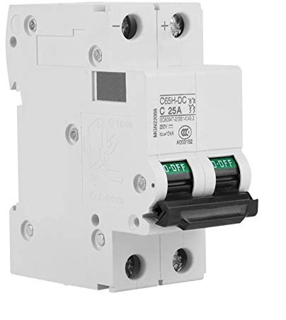 Interruttore di circuito a bassa tensione, interruttore di circuito CC, interruttore di circuito a chiusura rapida Sistema solare CC 250 V facile da usare per sistema a griglia di(25A)