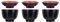DOITOOL 3Sets Miso Soup Bowls with Lids Unbreakable Japanese Ramen Bowls for Miso,Soup,Instant Noodle,Rice,Salad,Snack