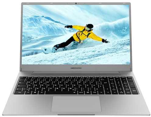 MEDION E16401 40,7 cm (16,1 Zoll) Full HD Laptop (Intel Core i5-1155G7, 16GB DDR4 RAM, 512GB PCIe SSD, sRGB Farbraum, Intel Iris, Webcam, WLAN, Win 11 Home)
