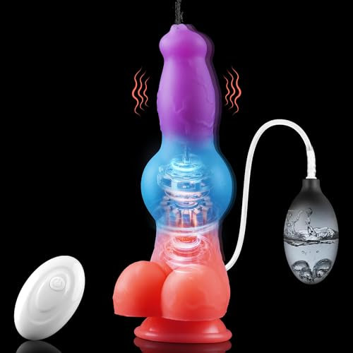 Prostata Stimulation Männer Anal Vibrator Vibratorensets für Frau Männer mit 10 Vibration Analvibratoren Dildo Analplug Sex Spielzeug für die Männer Frauen Monster Spritz Fantasy Ejakulation Dildo