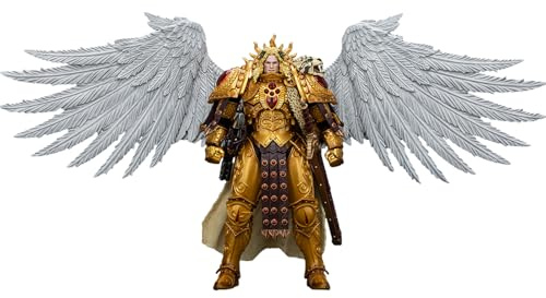 JOYTOY Warhammer 40k Blood Angels, 1/18 Blood Angels Sanguinius Primarch of The IXth Legion Action Figure Collect Model