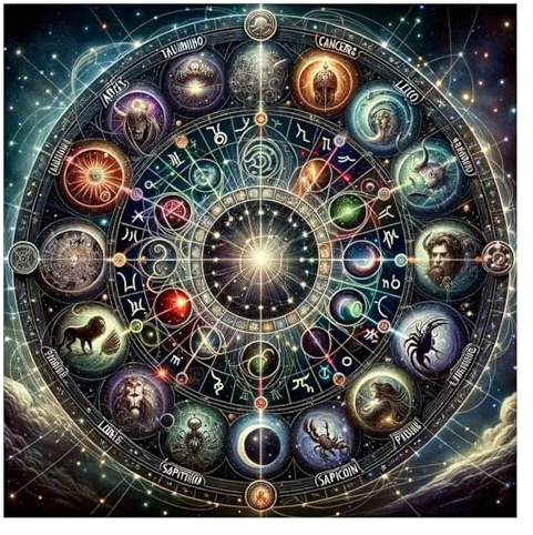 GLIDIAM Peinture diamant 40 x 40 cm - Signe du zodiaque - Peinture diamant - Images animaux constellation - Bricolage complet - Pour adultes - Mosaïque - Broderie au point de croix - Cadeau pour