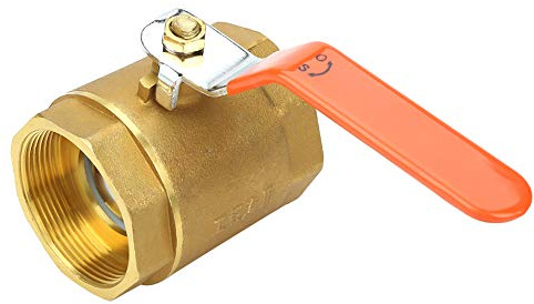 Dioche Valve de Billes en Laiton Premium 1PC DN50 2 BSP pour Le Gaz d' d'eau avec Filetage Femelle - Contrôle 'arrêt à Haute Pression, Résistance Minimale à l'écoulement, Ouverture Rapide et