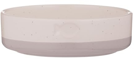 Mason Cash Pets Colour Dip Cat Bowl | 275ml Capacity | 13cm Stoneware Pet Bowl with Speckled Glaze, Colour Dip Base & Debossed Fish Detail