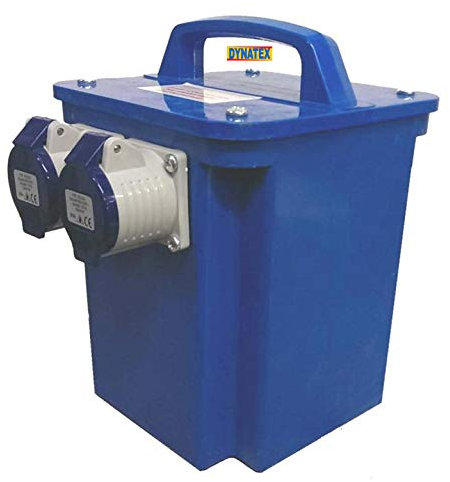 Transformer 110V to 240V Converter Step Up 3KVA 2 X 16 Amp Sockets 230V New