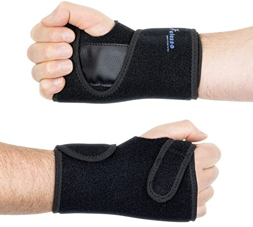 Actesso Einfache Passform Handgelenkschiene – Effektive Linderung für Handgelenk Sehnenscheidenentzündung, Karpaltunnelsyndrom & Verstauchungen – Unisex Handgelenkstütze (Einheitsgröße, Rechts)