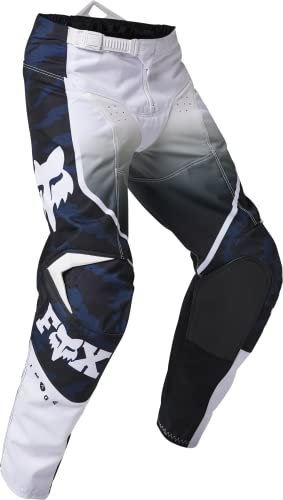 Fox Racing Räv Unisex barnbyxor, Vitt, 28W UK