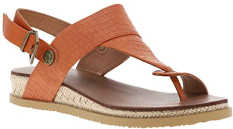 CHATTAWAK FEMME SANDALE CONFORT BOKS ORANGE, 38