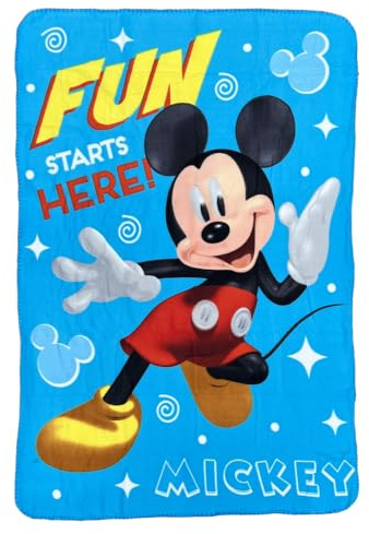 CARTOON Disney Mickey Mouse Children's Blanket 100% Polyester 100 x 140 cm