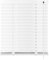 S SIENOC Aluminium Jalousie Weiß B80xH160cm Venetian Blinds Jalousie ohne Bohren inkl. Klemmclips