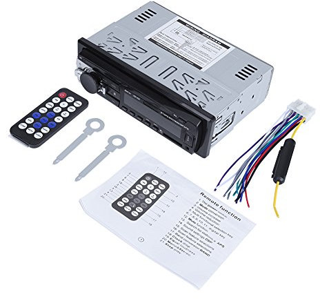 vintage car radio,Car radio player, digital Bluetooth car radio radio MP3 USB AUX IN FM player In Dash12V, HD large sn display Car