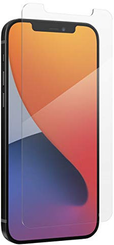 ZAGG InvisibleShield Glass Elite VisionGuard+ for the Apple iPhone 12 mini (Screen)- Anti-microbial, Impact Protection, Scratch Resistant, Blue-Light Filter