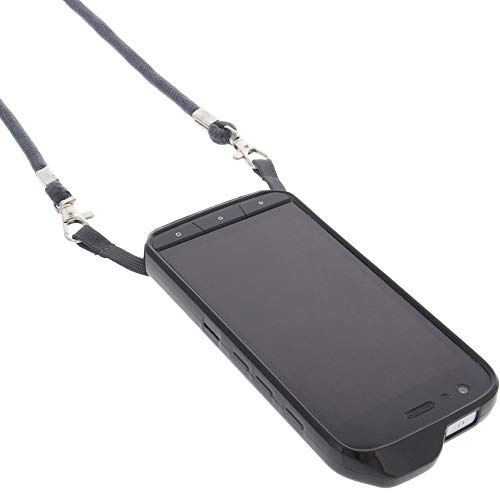 foto-kontor Hülle kompatibel mit CAT S61 Umhängetasche TPU Schutz Tasche Kette dunkelgrau