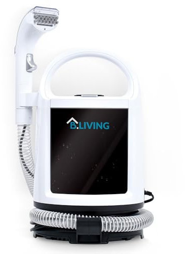 Détacheur à eau Hydropower Clean | Mini Shampouineuse pour tissus | Nettoyeur-aspirateur compact pour canapé, tapis, moquette