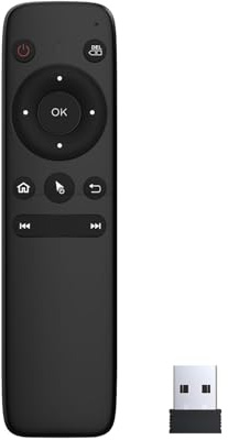 2026 Aggiornato OTTOCAST Wireless Telecomando per CarPlay AI Box, Bluetooth 5.0 Controller Portatile Air Mouse per OttoAibox Play2Video Ultra/E2/I3, Facile Plug & Play