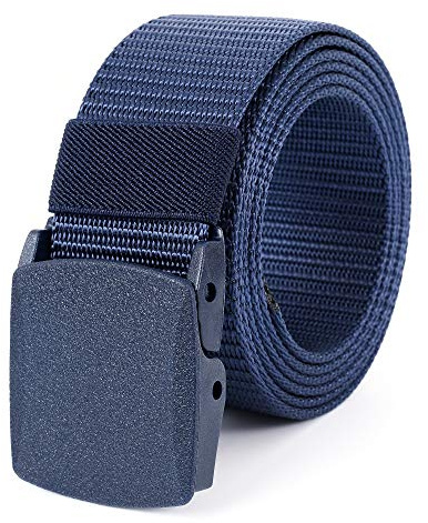 Mile High Life, Cintura in nylon, cintura militare all'aperto, fibbia sicura TSA YKK in plastica/metallo