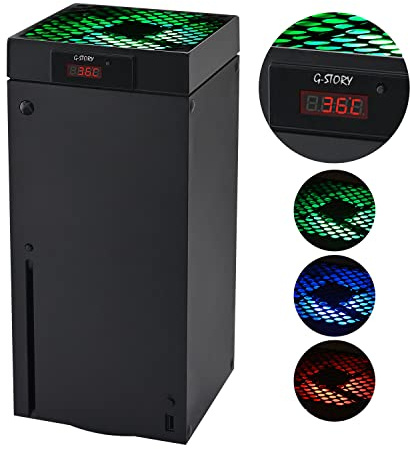 G-STORY Cooling for Xbox Series X with Automatic Speed Adjustable by Temperature, LED Display, High Performance Cooling,3 Speed 1500/1750/2000RPM (140MM) with RGB LED