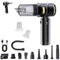 Ousmile Handstaubsauger, 4-in-1Handstaubsauger Akku, 18000Pa Auto Staubsauger Stark, 3-Gang Mini Staubsauger mit Waschbar HEPA-Filter, Nass&Trocken Handsauger für den Auto, Haus, Küche, Tierhaare