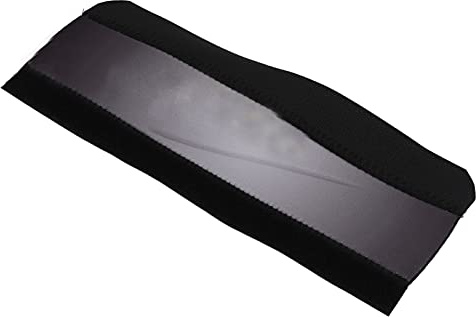 PIXAXOHH Protector de Vaina de Cadena de Bicicleta de Neopreno, Protector de Cuadro de Cadena, Almohadilla de protección para Carretera y montaña. (Gris)