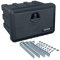 Daken J041+VH401 - Caja de almacenaje para camiones (500 x 350 x 400 mm, incluye soporte vertical)