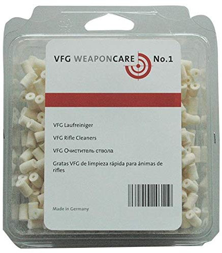 VFG Laufreiniger Comfort Filzreiniger für Flinten Pistole Revolver Büchsen Gewehre (alle Kaliber) Kal. 9,0mm (.357, .38) - 500 STK