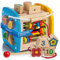 all Kids United® Steckwürfel aus Holz-Würfel Lernspielzeug Steckbox Spielbox für Baby & Kleinkind; Holz-Spielzeug Puzzle Sortierwürfel trainiert Motorik Förderung von Formerkennung & Konzentration