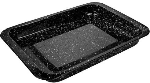 KARL HAUSMANN Tief Backblech für Backofen - 42x29,4 cm - Rechteckig Backform mit Hohem Rand - Kuchenblech mit Antihaftbeschichtet - Kuchenform Eckig - Baking Tray - Backofenform - Tiefes Backbleche