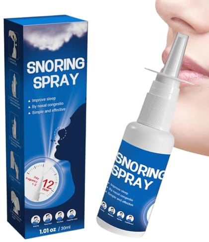 Snarklösning – 30 ml anti-snarkmist | Snarkspray – för kvinnor, pojkar, flickor, ungdomar, tonåringar, idrottare, cyklister, golfare, fru, make, son, dotter, familj,