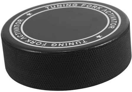 DIYEAH Activateur de Diapason Accessoire Polyvalent en Caoutchouc Noir et Réparation pour Instruments de Musique Son Minimal, pour Thérapie Sonore