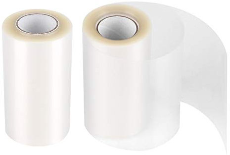 Cakes Collar Clear Baking Surrounding Wrapping Film Decoration Cake Border Roll Dessert Rings (Set of 2, 8 cm x 10 m)