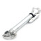 SENQI Faltbarer Fahrradvorbau, Schnellspanner, Aluminiumlegierung, verstellbarer Vorbau ohne Zähne, BSZ002, 25,4 × 28,6 × 460 mm (Silber)