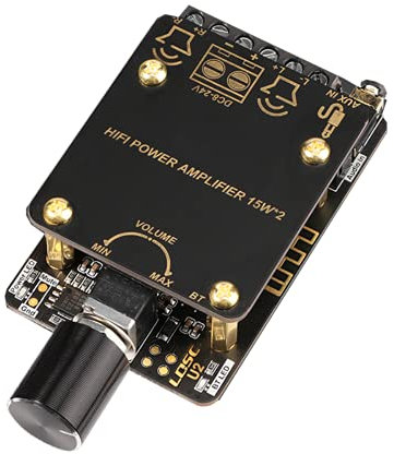 DollaTek PAM8620 Bluetooth 5.0 Carte amplificateur audio canal stéréo amplificateur haute puissance 15 W x 2