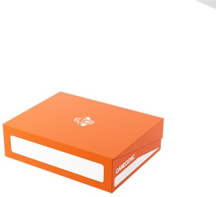 Token Holder - Protect and Store Game Tokens - Durable Storage Box for Tokens, Dice, Cards and Other Game Accessories - Compatible with Board Games, LCG and TCGs - Orange Color - Made by Gamegenic