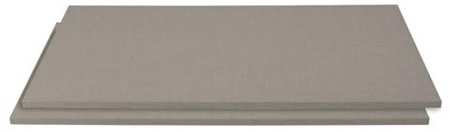 Home4You Einlegeboden für Kleiderschränke - Höhe 16 mm - 85 x 45 cm - MDF - Texline Dekor - Regalboden Fachbrett