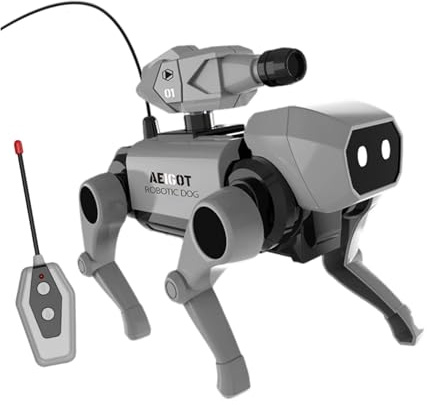 Genérico Chien Robot Intelligent | Jouet de chien robot avec télécommande pour enfants | Jouets éducatifs interactifs pour enfants jeunes garçons | Cadeau d'anniversaire, Noël, intérieur maison