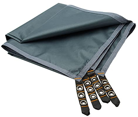 Bessport Tent Footprint for 1-2-3-4 Person Tent Waterproof Camping Tarp with Drawstring Carrying Bag for Picnic, Hiking and Other Outdoor Activities (4 Person)