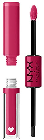 NYX Professional Makeup Lipgloss, Hochpigmentierte und langanhaltende Formel, Nicht abfärbend, Shine Loud, 13 Another Level