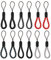 Cobee Finger Lanyard Small Handschlaufe, 12 Stück Verstellbare Finger Wrist Neck Lanyards Nylon Fingerschlaufe Tragbare Finger Lanyard Handschlaufe für Handy, Kamera, Schlüssel, USB Sticks (4,7 Zoll)