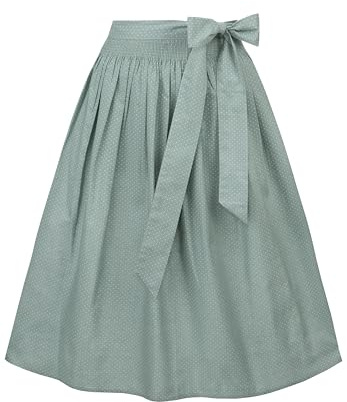 Stockerpoint Women's Molina Midi Dirndl Apron, petrol, One size