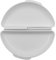 Hsthe Sea Omelette Maker Egg Mix Roll Microwave Cooker Pan Foldable Instant Cook Eggs Baking Tray Easter Non Stick Shaped Breakfast Microwaveable Easy to Clean and Use Portable White Plastic