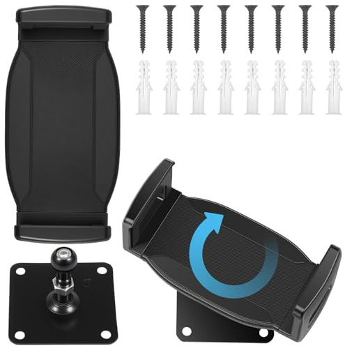 Skateboard Wall Mount Display Hanger,360° Rotating Skateboard Deck Extending & Floating Hanger with Installation Screws,Wall Mount Skateboards Rack for Storage Snowboards Scooters Longboards(2Pcs)
