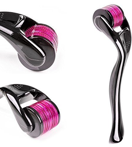 Micro Needle Roller - Microneedle Derma Roller per il viso - Kit Derma Roller in titanio per una pelle bella e setosa - Ideale per una pelle giovane e radiosa - Rullo Micro Aghi 540 di Sandine (0,5)