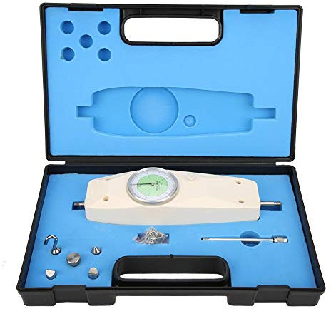 100 N Dynamomètre Analogique Instrument de Mesure de Force Testeur Compteur de Force Mètre Jauge de Force Dynamomètre Traction push-pull (100N)