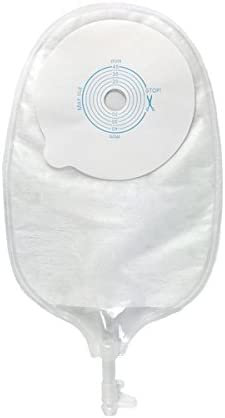 Bolsa de urostomía, bolsa drenable médica, bolsas de estoma de ostomía, sistema de una pieza, corte a ajuste, paquete de 10 unidades