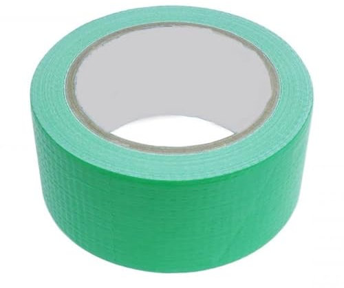 OPIROS Nastro Telato Americano Universale 50 mm x 25 metri Impermeabile Isolante Aderente Multi Superficie Resistente Rinforzato Prodotto Multiuso Riparazioni Fai Da Te (Verde)