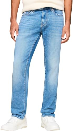 Tommy Jeans Uomo Jeans Scanton Slim Fit, Blu (Denim Medium), 33W/34L