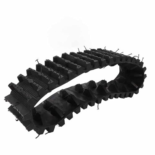 Ökad Dragkraft Hjul Däck Gummibana för ATV UTV Track Elektrisk Snöskoter Snöslunga Go Kart